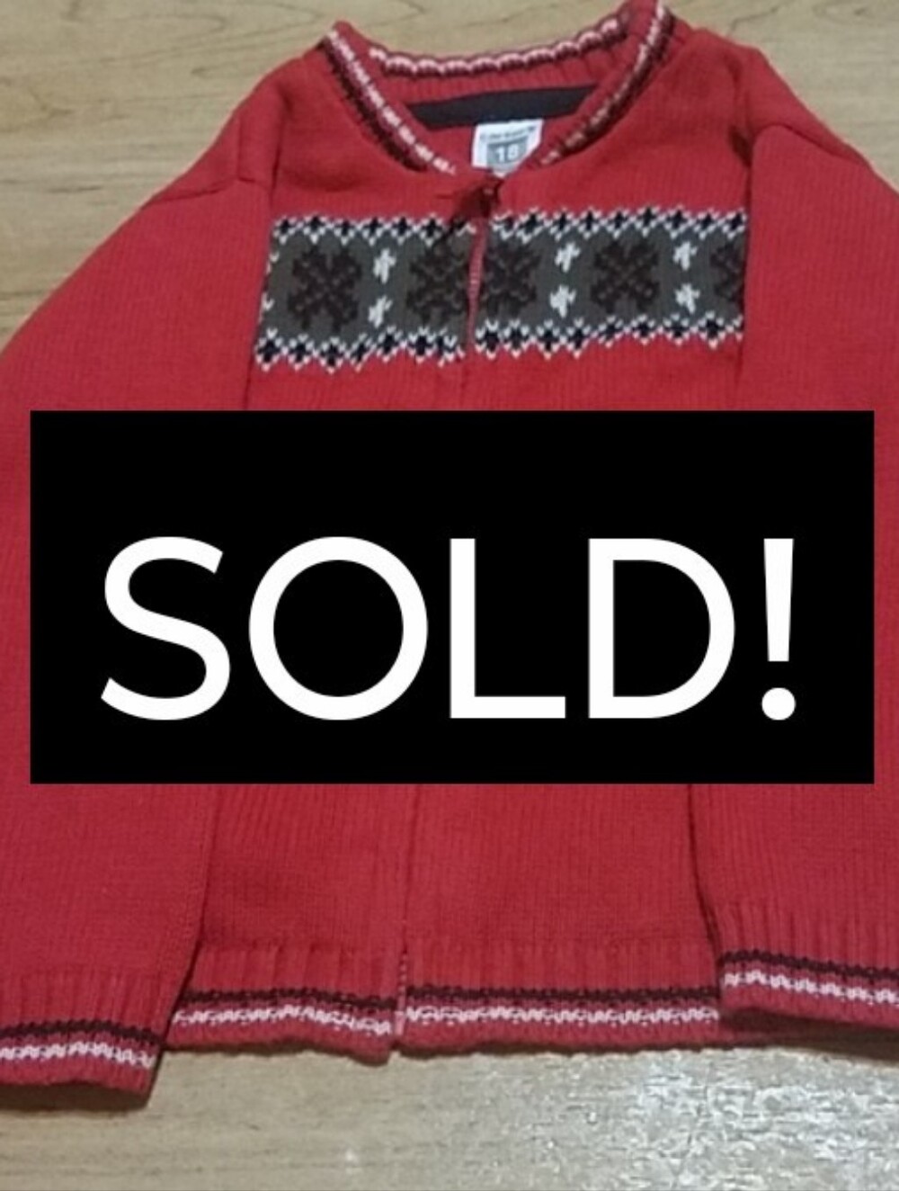 Carter's 18 Month Baby Sweater